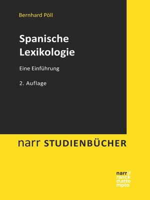 cover image of Spanische Lexikologie